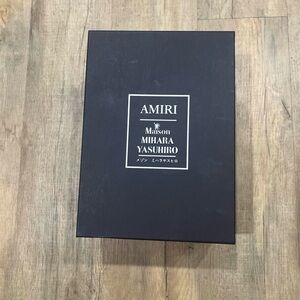 AMIRI Black Designer Box